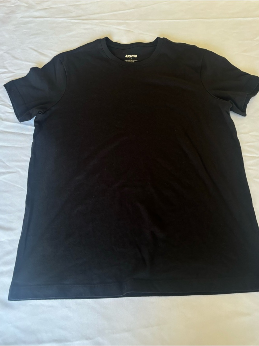 Skims Black T-Shirt Mens Sz Medium short sleeve